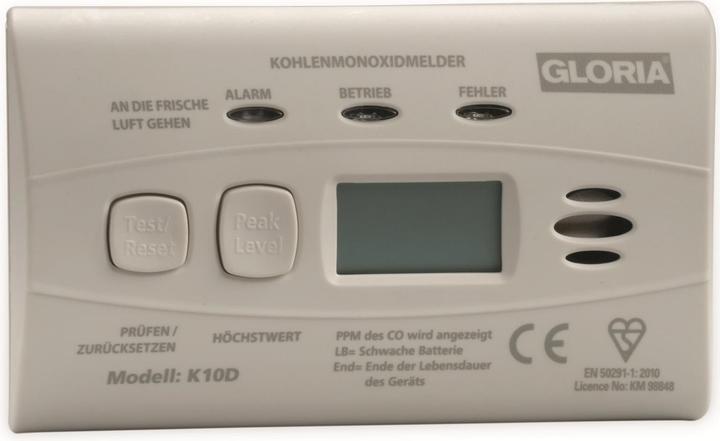 Gloria Rilevatore di monossido di carbonio