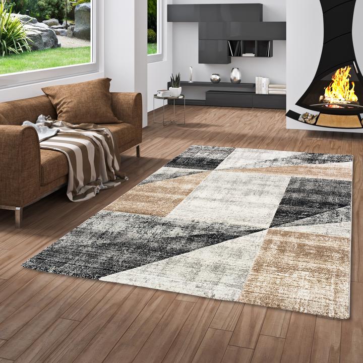 Produktbild Pergamon Designer Teppich Maui Modern Meliert (80 x 150 cm)