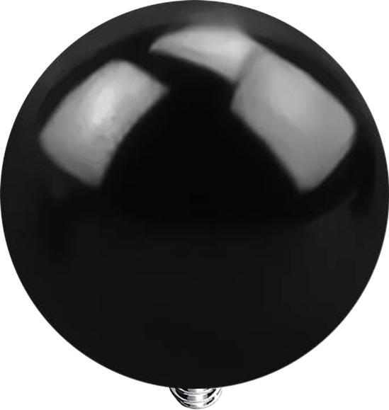Produktbild Star Piercing Dermal Anchor Kugel schwarz (ohne Messing, Titan)