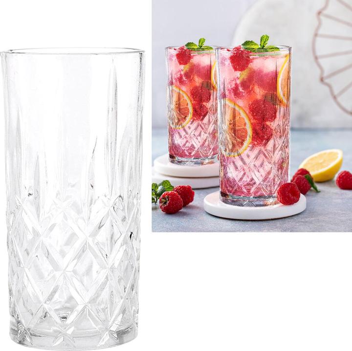 Actual product image Excellent Houseware Elegant glass set (0.30 l, 4 x)