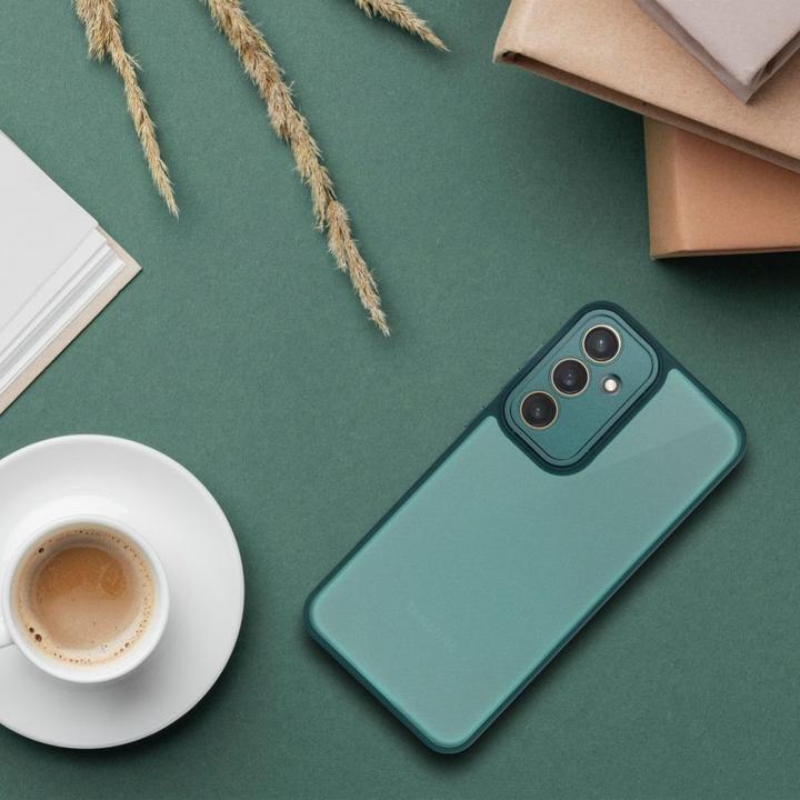 Actual product image OEM Back panel cover VARIETE Case for SAMSUNG A54 5G dark green
