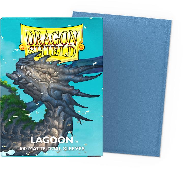 Actual product image Arcane Tinman ART15048 - Dual Sleeves for cards: Matte - Lagoon (100 pcs)
