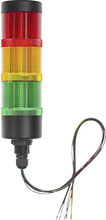 Tru Components Signal tower TC-12835340 TC-HBJD-55A-D/3/RYG/24V/IP65 LED red, gel