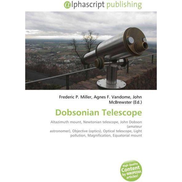 Dobsonian Telescope, Fachbücher von Agnes F. Vandome, Frederic P. Miller, John McBrewster