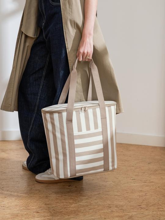 Actual product image reisenthel Thermoshopper Beige/Weiss, 15 l