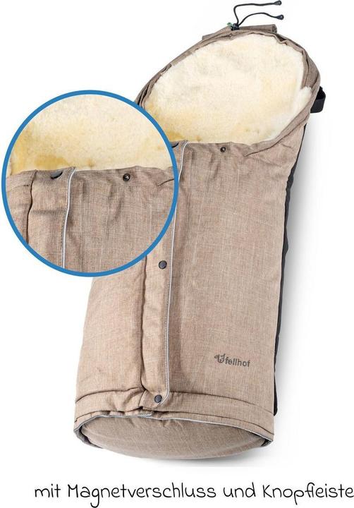 Produktbild Fellhof Lammfell Fusssack Hochsölden