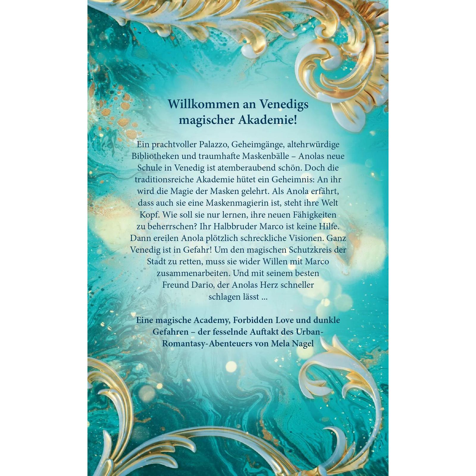 Thumbnail - Stadt aus Wasser und Licht – Die Maskenmagierin (Stadt aus Wasser und Licht 1), Kinderbücher von Mela Nagel