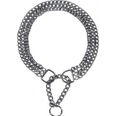 Trixie THREE-ROW METAL CHAIN 65cm (XL, Hund, Hundesport), Halsband + Leine