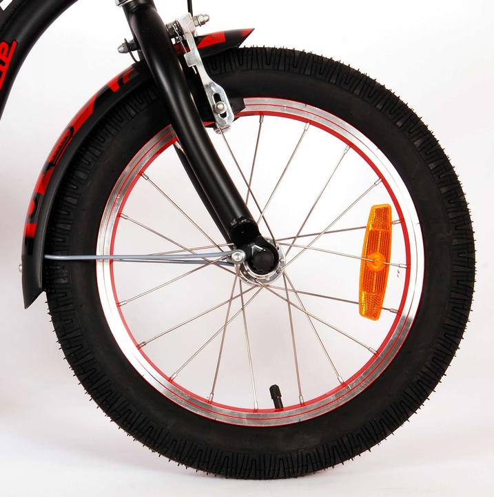 Produktbild Volare Miracle Cruiser Kinderfiets - Jongens - 16 inch - Mat Zwart - Prime Collection (16")