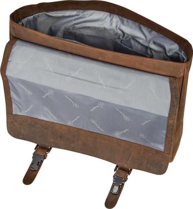 Actual product image Bugatti Briefcase Luca Briefcase With Flap (17", Universal)