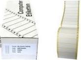 Produktbild Kores Computer-Etiketten, endlos, 89,0 x 36,0 mm, 1-bahnig Inhalt: 4.000 Etiketten