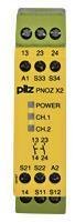 Produktbild Pilz Not-Halt-Schaltgerät PNOZ X2 24VUC