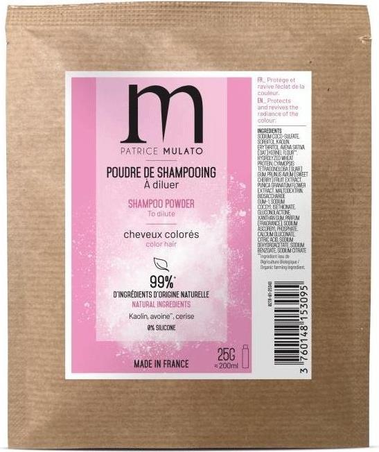 Actual product image Patrice Mulato Mulato Mul Flow Air Colored Hair Shampoo Powder 25g (Liquid shampoo)