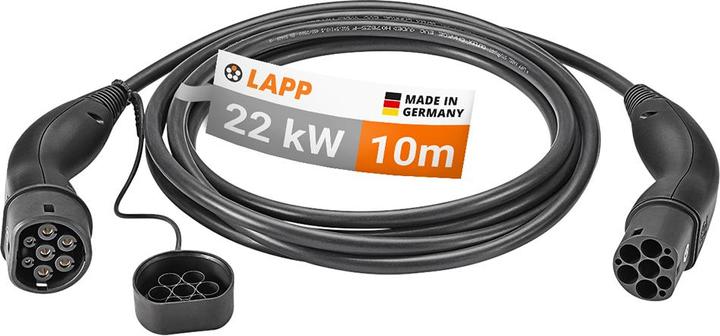 Produktbild Lapp Mobility Ladekabel (Typ 2, 22 kW, 32 A, 10 m)