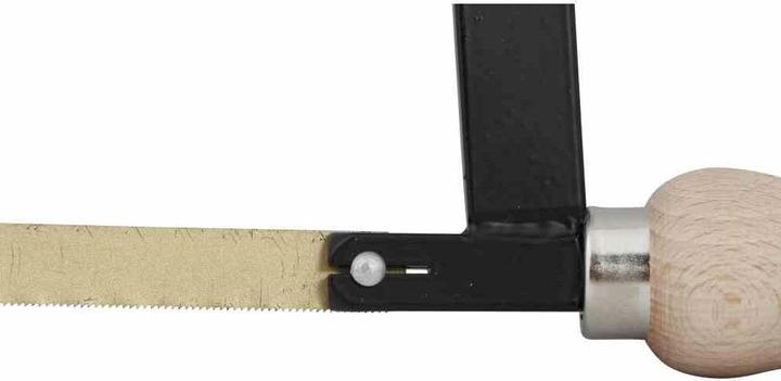 Actual product image Ironside Metal saw bow 300mm wooden handle