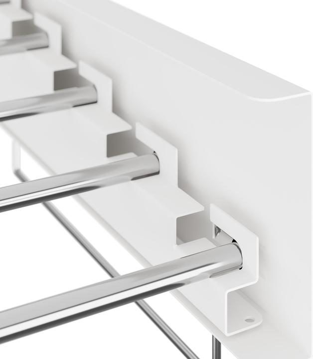 Actual product image Relaxdays Wall-mounted drying rack (4.80 m)