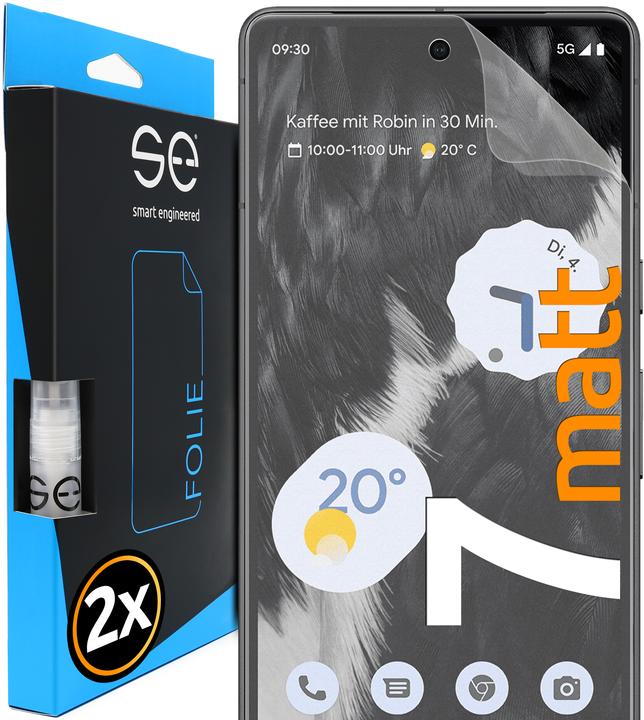 Immagine prodotto Smart Engineered Pellicola protettiva 3D opaca Google Pixel 7 (2 pz., Google Pixel 7)