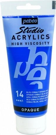 Actual product image Pebeo Studio Acrylics Fine Acrylic (Cobalt blue imitation, 100 ml)
