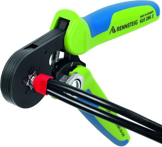Image du produit Rennsteig Pince à sertir les embouts PEW 8.286 (180 mm)