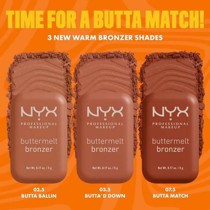 Produktbild NYX Professional Make-Up Buttermelt (7.5 Butta Match, Bronzer)