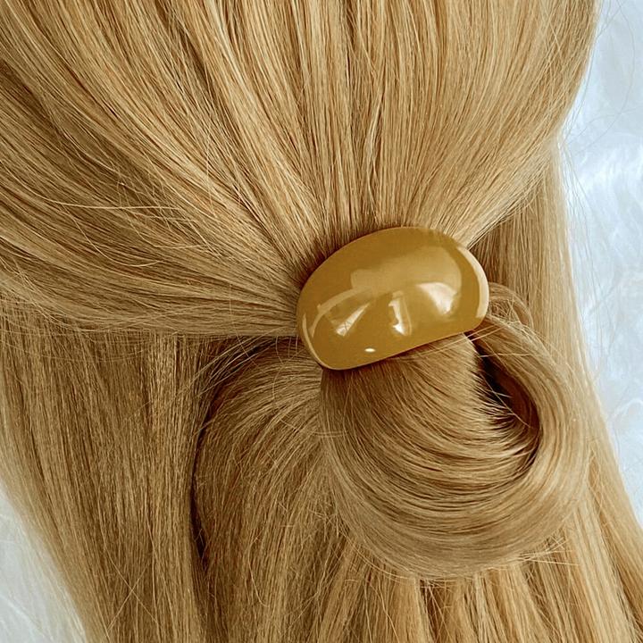Immagine prodotto Avizar Haargummi mit Holz-Effekt-Perle (Elastico per capelli)