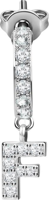 Produktbild La Petite Story Letter F Einzel Ohrring (Messing)