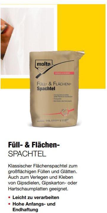 Image du produit Molto Remplissage et mastic de surface