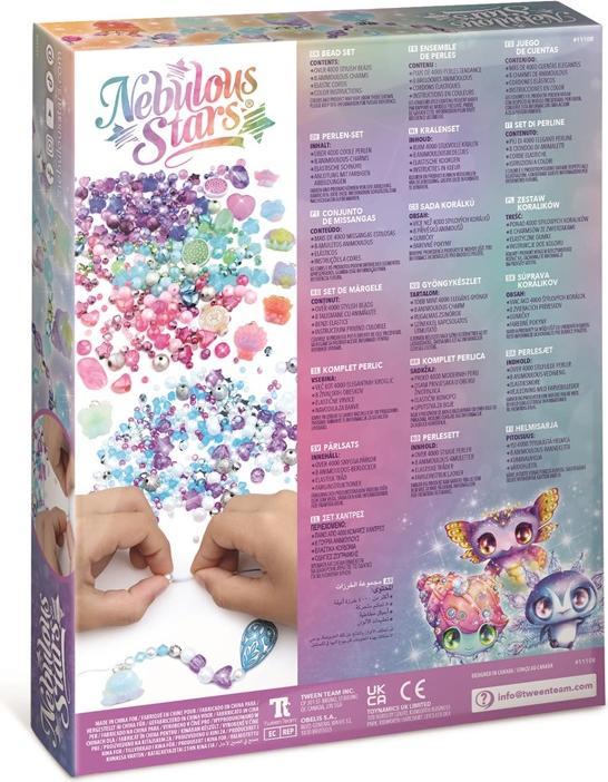Actual product image Nebulous Stars Toy Childrens Beads 11108 (232 pieces)
