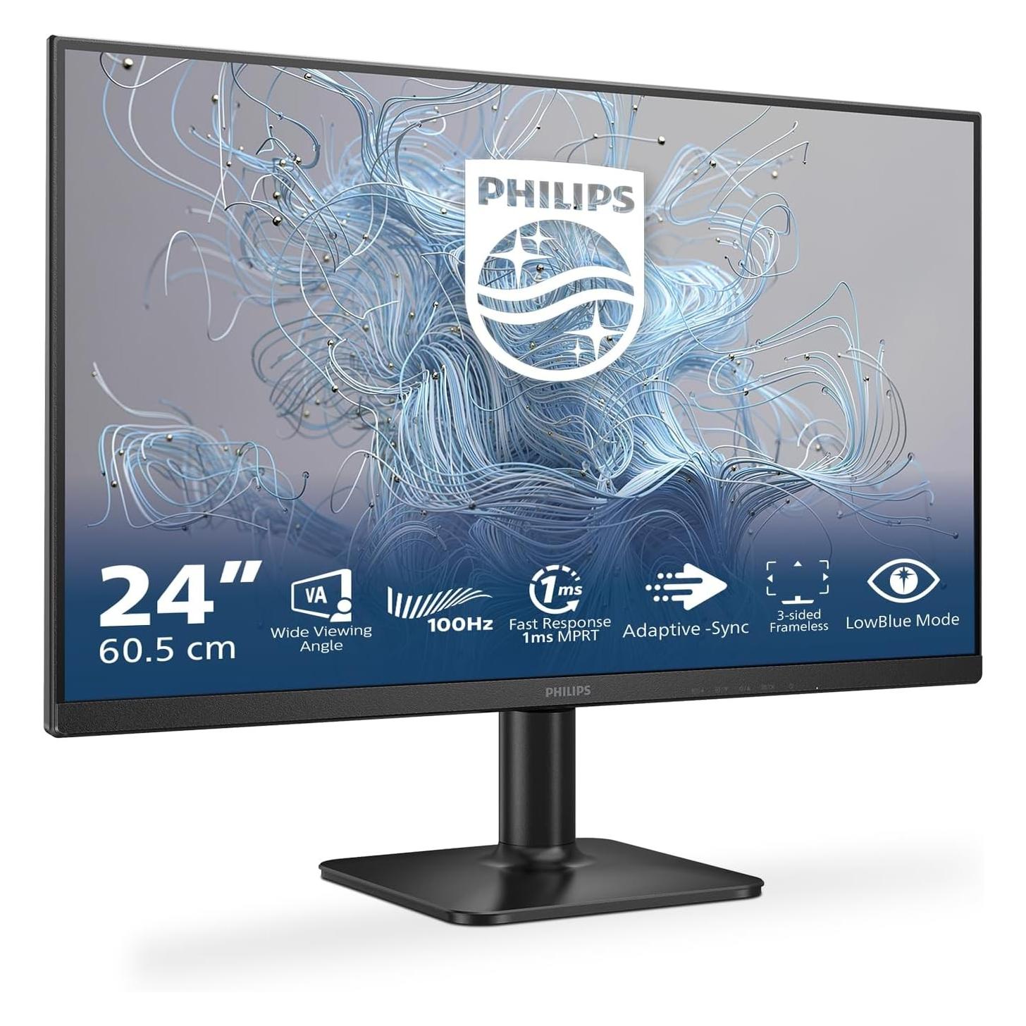 Philips 1000 Series 24E2N1100LB (1920 x 1080 Pixel, 23.80"), Monitor
