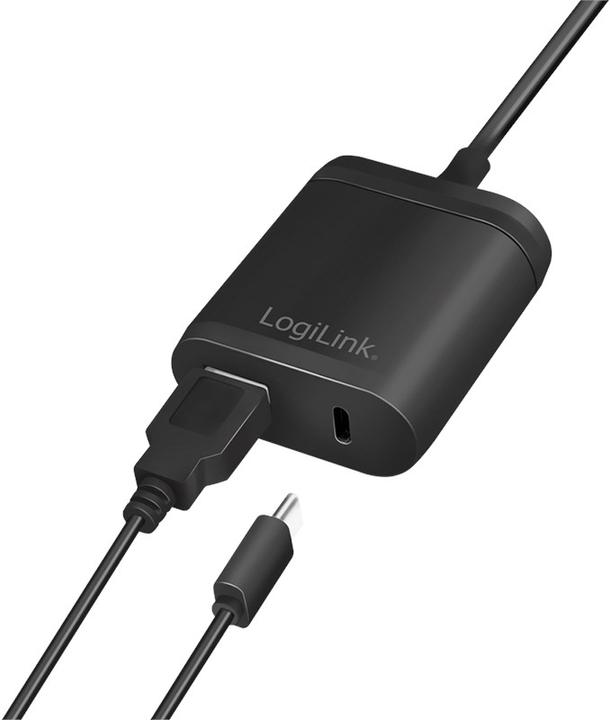 LogiLink USB-adapterstekker met vaste kabel (12 W)
