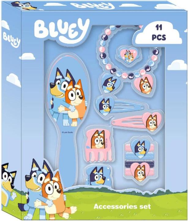 Cerda Bluey 11-teiliges Haarschmuck-Set