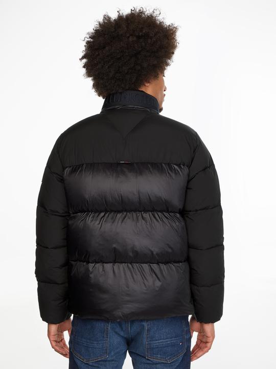 Produktbild Tommy Hilfiger Herren Hilfiger Tech Stand Collar JKT Jacke, Black, L (L)
