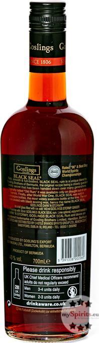 Immagine prodotto Gosling's Black Seal (1 x 70 cl)
