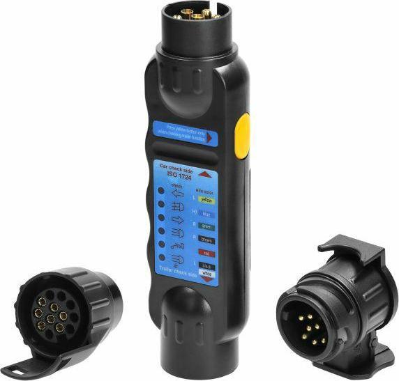 Produktbild Orno Anhängersteckdosen-Testkit, Standard 13/7-polig, 12/24 V