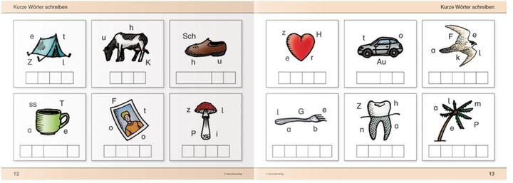 Actual product image Ich kann schreiben Teil 1 und 2 im Set - Schülerarbeitshefte für die 1. Klasse (German, Katrin Langhans, 2022)