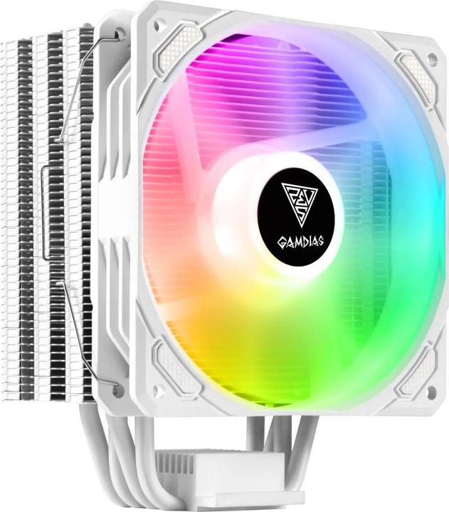 Gamdias Ventilateur processeur Boreas E1-410 RGB (Blanc)