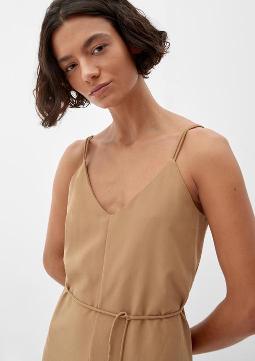 Image du produit s.Oliver Kleid Slipdress mit Bindegürtel (42)