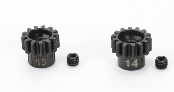 Actual product image Cistron 5MM Bore Motor Pinion Gear 14T, 1pcs.