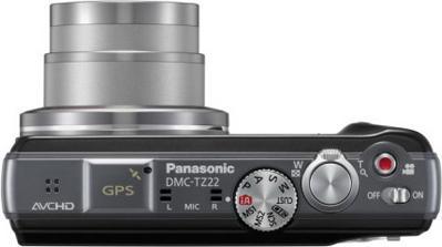 Actual product image Panasonic Lumix TZ22, 14MP, 16xZoom, 3D, GPS, FullHD, Black