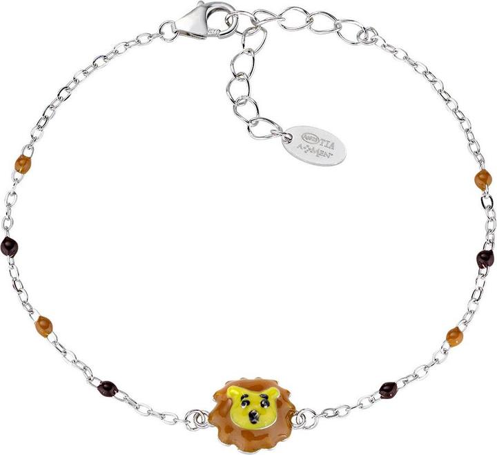Produktbild Amen Junior Lion Armband (16 cm, Emaille, Silber 925)