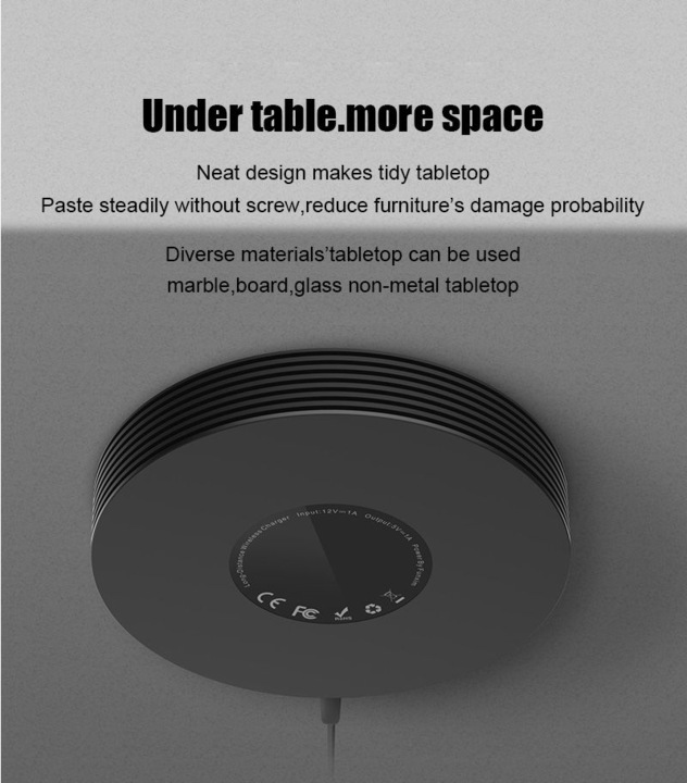 Actual product image Vivolink VLQICHR Mobile Device Charger Indoor Black (5 W)