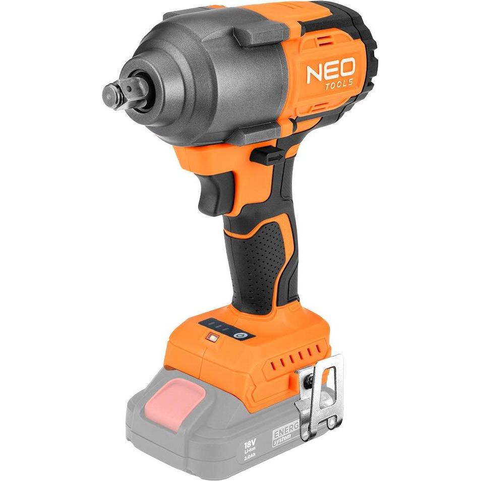 Topex, Bohrmaschine + Akkuschrauber, Klucz udarowy bezszczotkowy 18V 850Nm 1” Energy+ bez akumulatora (Akkubetrieb)