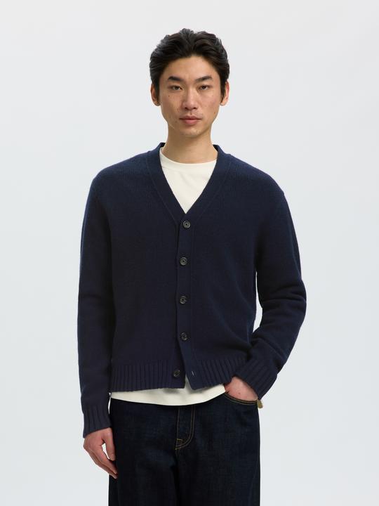 Actual product image Selected Relaxed fit cardigan (XL)