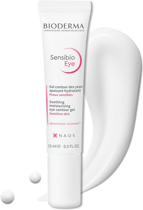 Image du produit Bioderma Sensibio Contour des yeux pour peau sensible 15 Ml (Gel pour le soin des yeux, 15 ml, Jour + nuit)