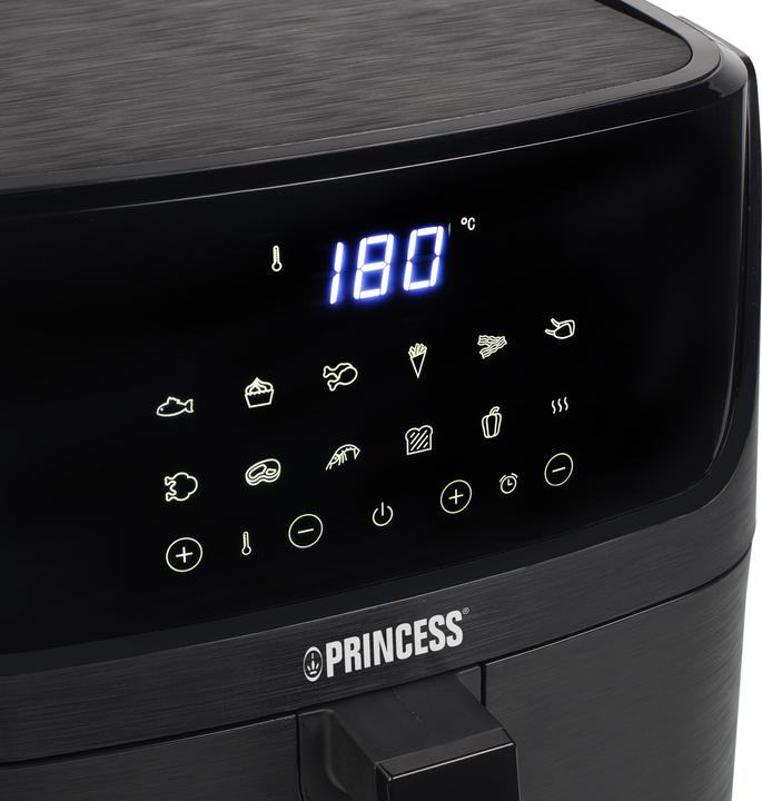 Immagine prodotto Princess Friggitrice digitale ad aria calda da 6,5 l con parete divisoria