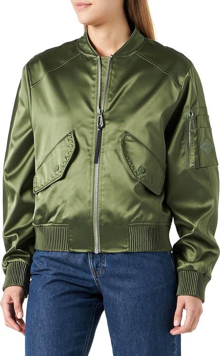 Actual product image Replay Heavy Poly Satin Blouson (M)