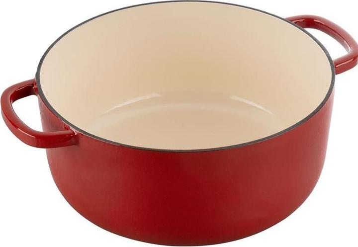 Image du produit Ballarini BELLAMONTE casserole ronde en fonte 75003-563-0 - 5 5 LTR ROT (26 cm, Cocotte + faitout, Fonte)