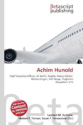 Produktbild Achim Hunold (Deutsch, 2010)