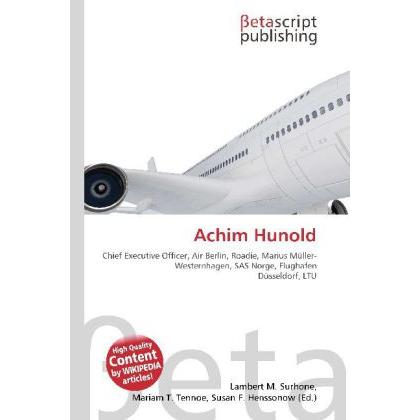 Achim Hunold, Fachbücher