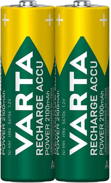 Actual product image Varta Recharge Accu Power (2 pcs., AA, 2100 mAh)
